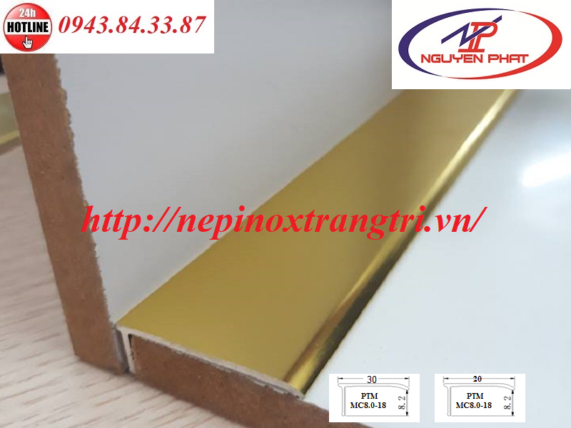 nẹp kết thúc sàn 