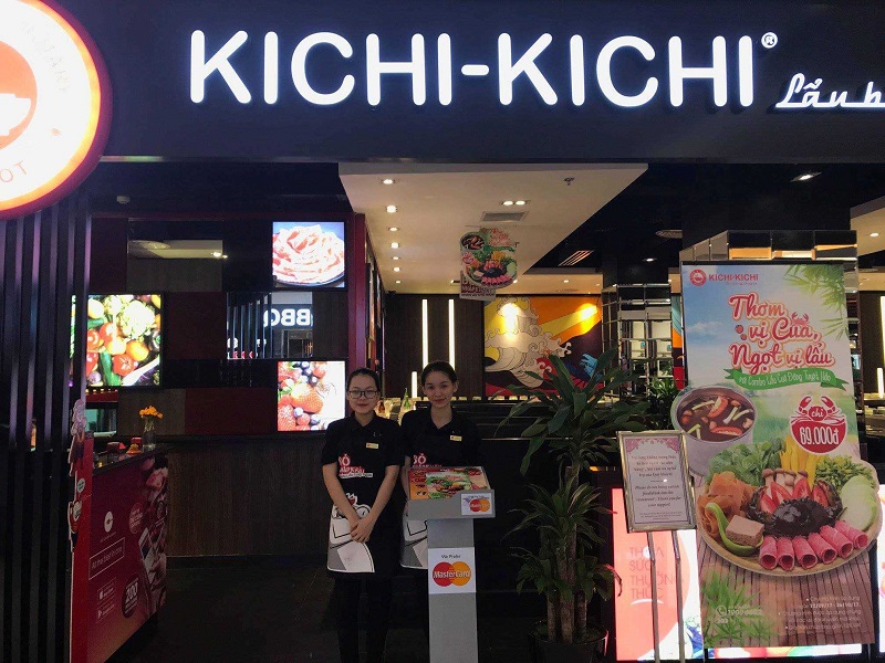 CUNG CẤP NẸP INOX TRANG TRÍ CHO HỆ THỐNG NHÀ HÀNG KICHI-KICHI TẠI HÀ NỘI