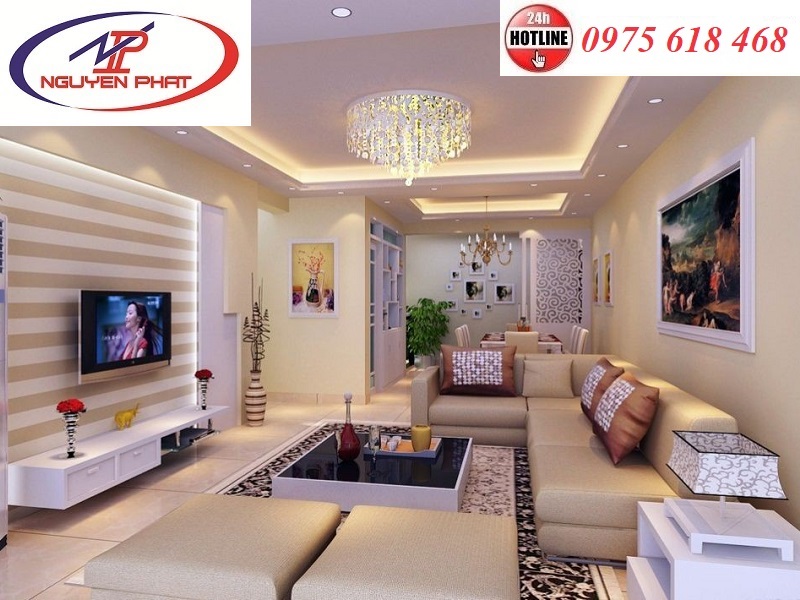 trang trí nội thất bằng đèn 