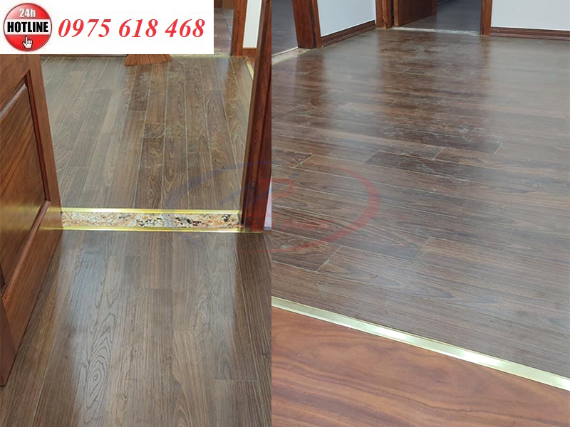 sự cần thiết của nẹp hợp kim nhôm khi thi công sàn gỗ 