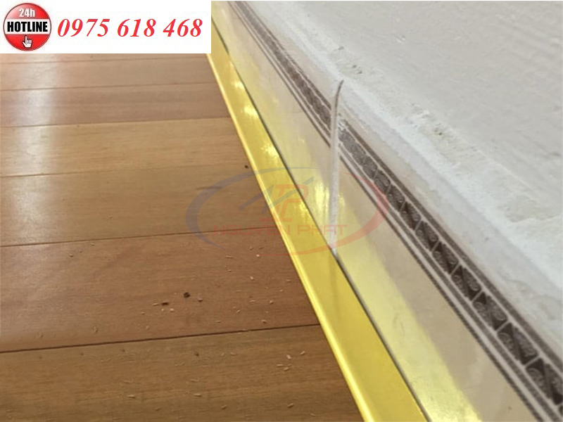 ưu điểm của nẹp sàn gỗ hợp kim nhôm 