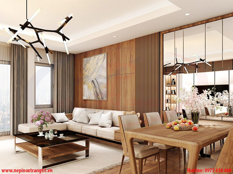 Thiết kế nội thất phòng khách 