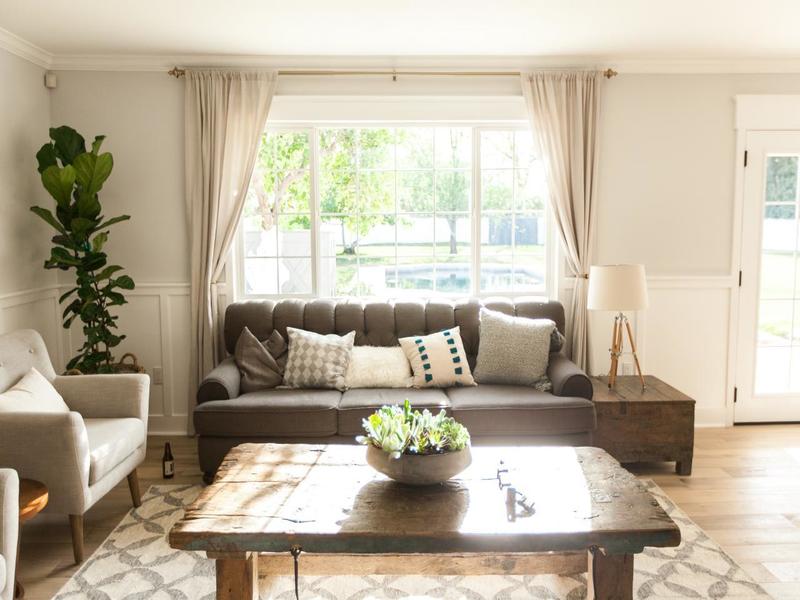 vị trí để sofa trong phòng khách 