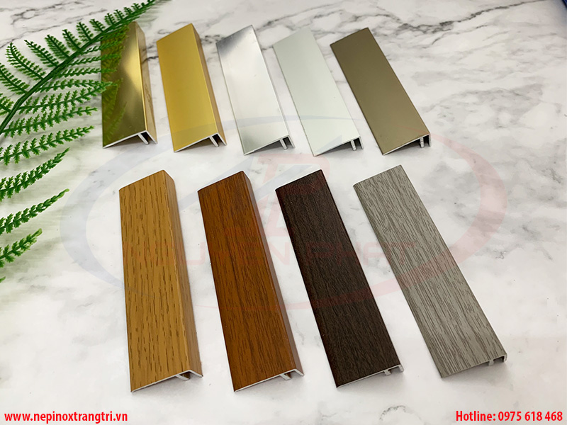 Nẹp nhôm kết thúc sàn gỗ