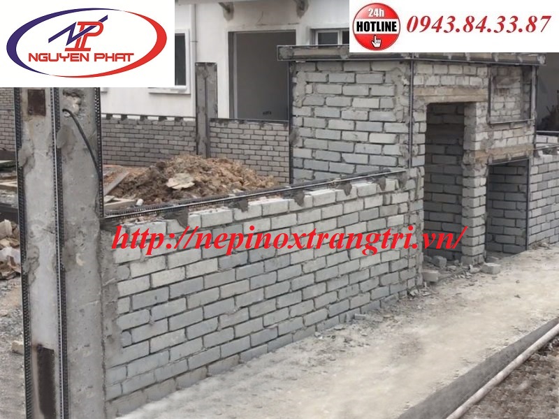 công trình nẹp chát vữa 
