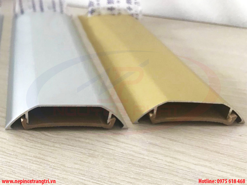 Kích thước nẹp bán nguyệt đi dây điện dưới sàn