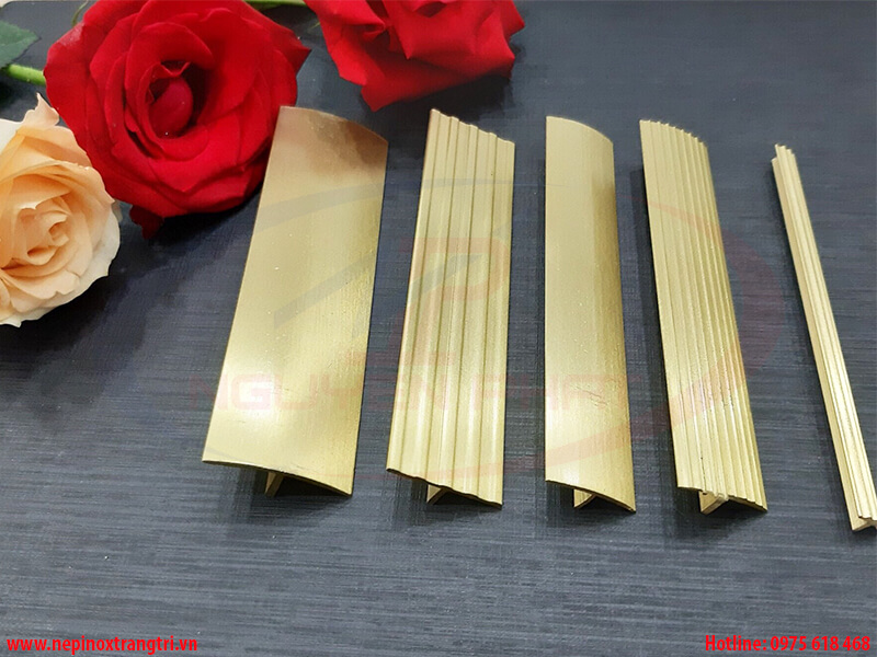 Nẹp đồng chữ T sàn gỗ