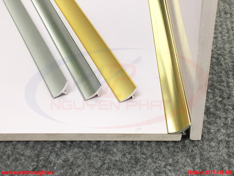 Nẹp nhôm góc trong tại Hà Nội