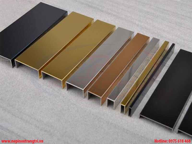 Nẹp inox chữ U giá tốt tại Hà Nội
