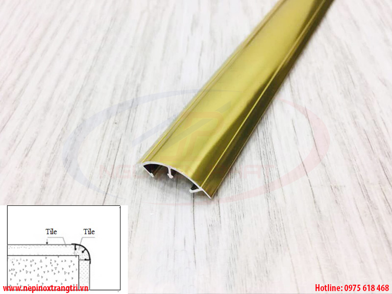 Ưu điểm của nẹp nhôm ốp góc OC12.5