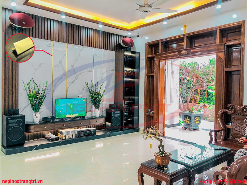 Nẹp nhôm chữ t trang trí tạo điểm nhấn