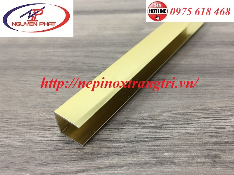 thông số kỹ thuật của nẹp nhôm U10mm