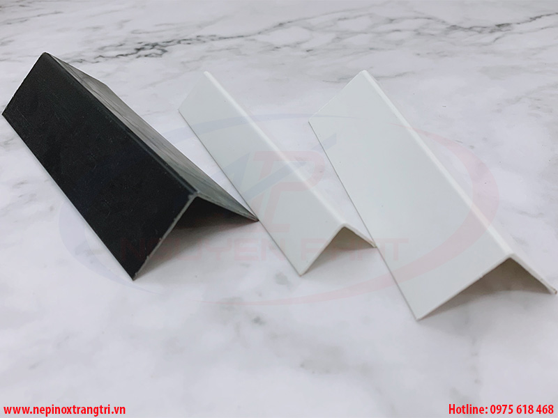 Kích thước nẹp nhựa chữ V