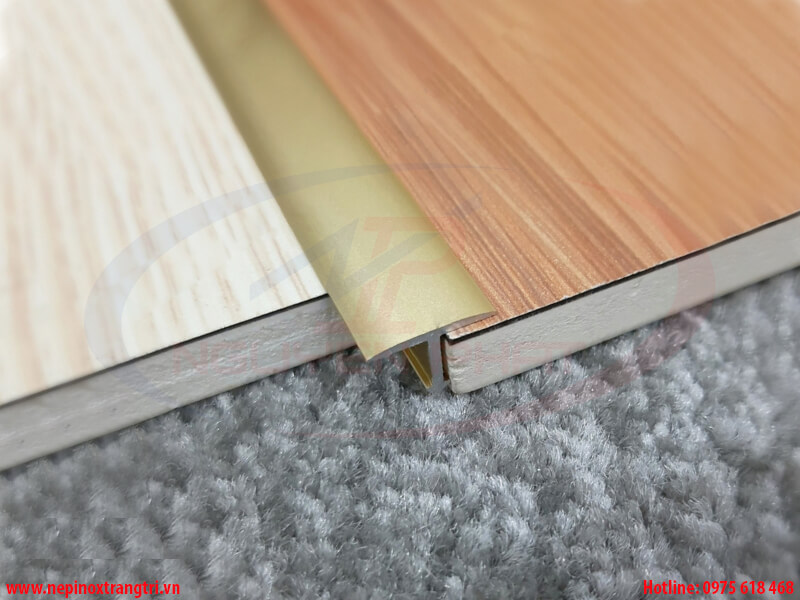 Thi công nẹp nhôm chữ T 14mm