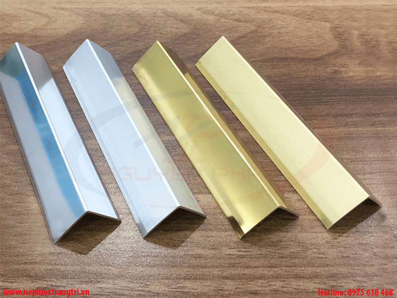 Nẹp góc chữ V nhiều màu sắc