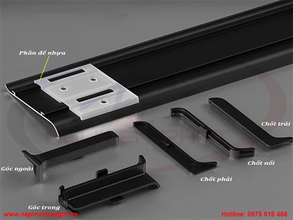 PHÀO CHÂN TƯỜNG NHÔM CAO CẤP DCP80