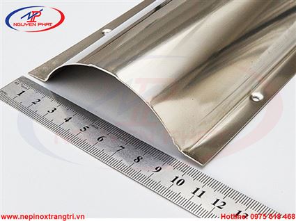NẸP INOX HÌNH BÁN NGUYỆT 4