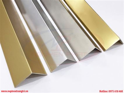 NẸP NHÔM CHỮ V ỐP GÓC